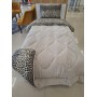 ETE HOMETEX TEK KİŞİLİK WELSOFT UYKU SETİ LEOPAR BEJ 8696474232014